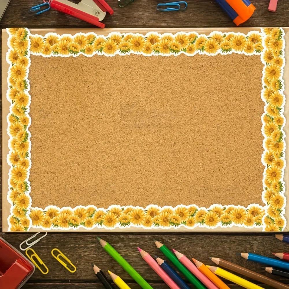 Paper Border Paper Self Adhesive Border Trim Sticker New Border Classroom Decors  Handmade Crafts