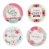 500 Pcs 1 Inch Mother's Day Stickers Kraft paper Adhesive Sticker Labels