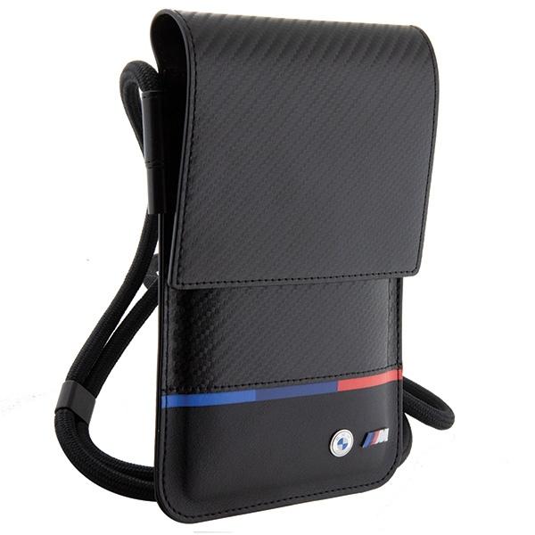 Torebka Bmw Bmowbpucartcbk Wallet Bag Czarny/Black Carbon Tricolor Line