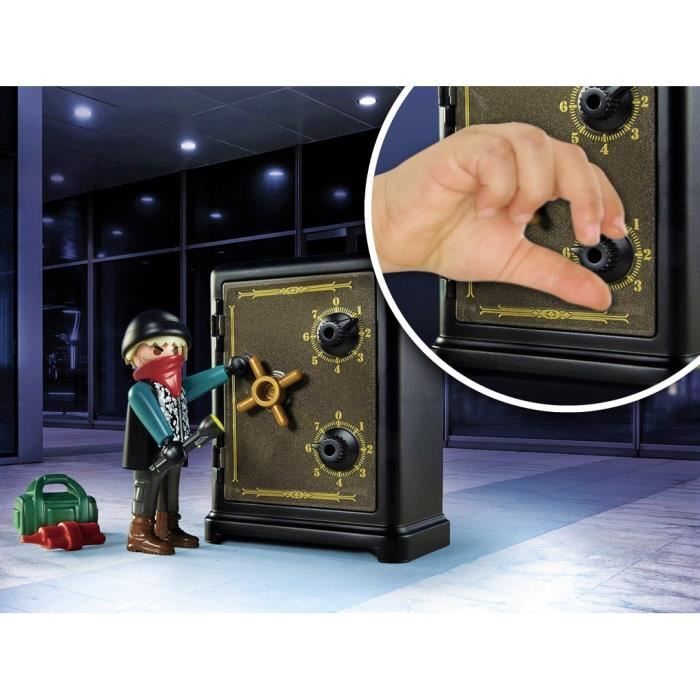 Playmobil 70908 Starter Pack Police Vault Burglar, Policemen, Ages 5+