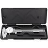 Dial Indicator Caliper 0-6"/150mm Metric Standard mm, Stainless Steel Dial Caliper, Shockproof Measuring Micrometer, Head Lockable 0.02mm Accuracy