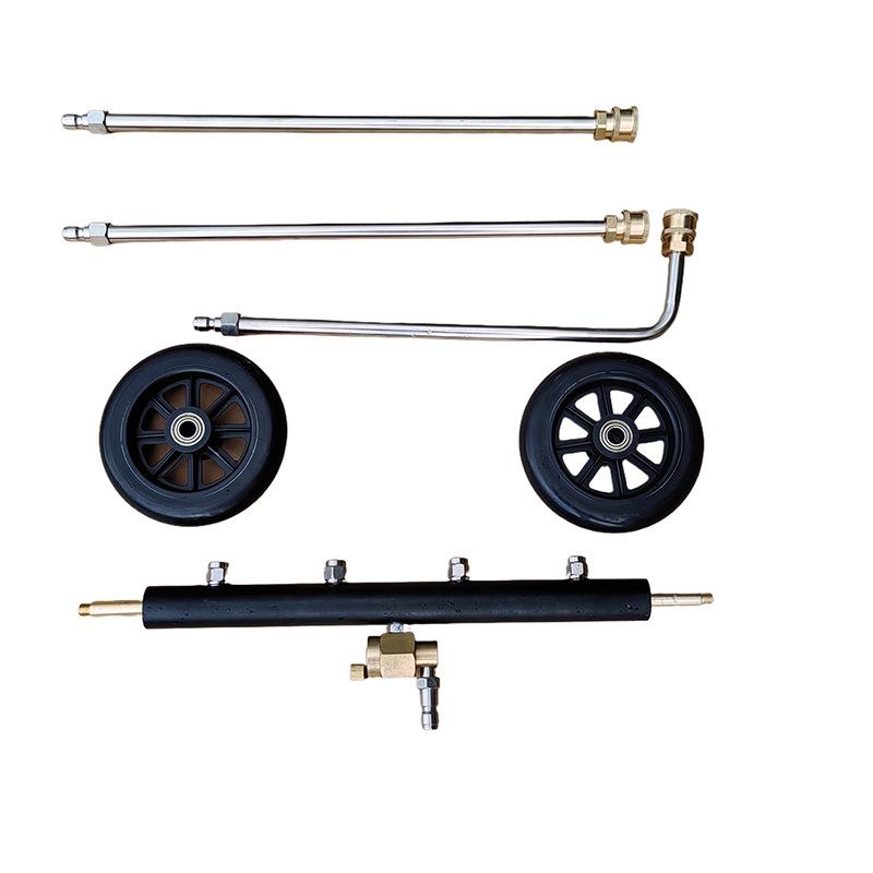 Dual-Use High-Pressure Water Broom for Cars, Gardens, and Roads