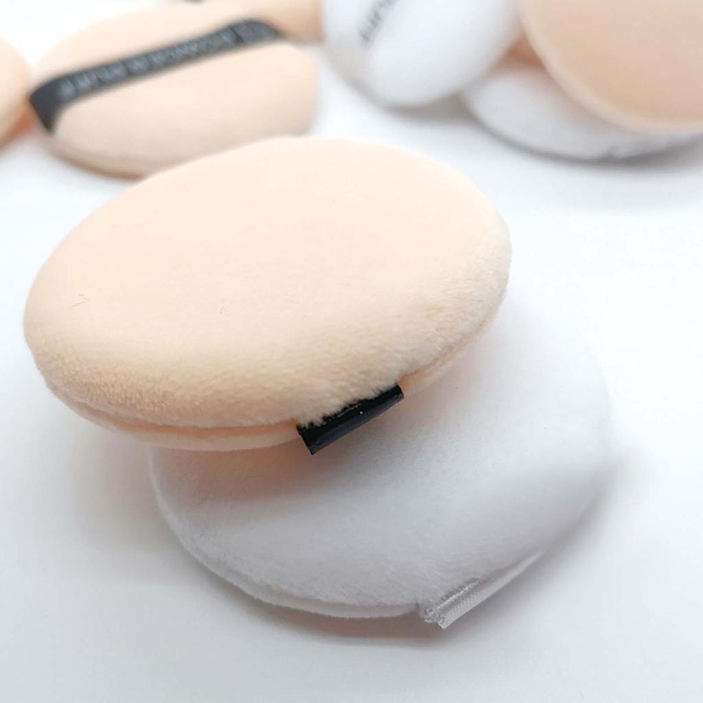 5Pcs Soft Makeup Cushion Soft Sponge Puff Dry Concealer Eye Face Foundation Smooth Cosmetic Make Up Sponges Use For Dry And Wet