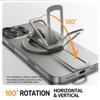 Magnetic Phone Ring Holder Anti Fall Adjustable Kickstand Smooth Skin Touch Universal for Office Hands Free Use