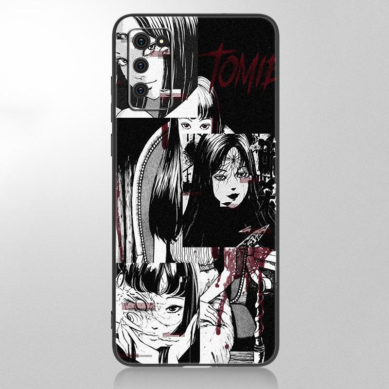 

Аниме Джунджи Ито футболки ужас чехол для Samsung Galaxy A12 A02S A22 A32 A52 A72 A71 A51 A41 A31 A21 A11 A50 A70 A10S A20S чехол Samsung A72