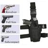 Universelles linkes rechtes Handfeuerwaffenholster Taktische Tornado Oberschenkelholster Jagd Militär Airsoft Glock Handfeuerwaffenhalter Tasche