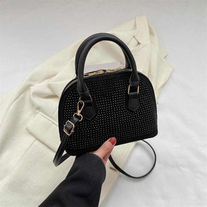 

Chic Black Pu Shell Bag Stylish Women s Handbag Trendy Crossbody Tote For Every Day