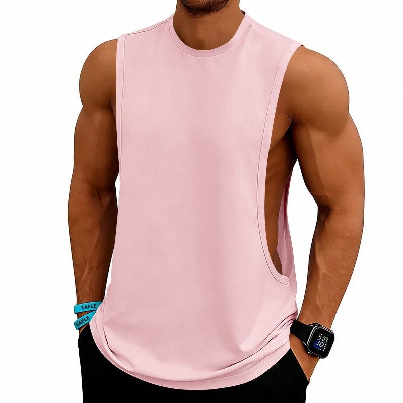 Men Loose Summer Sports Tank Top Gym Fitness Basketball Training Vest