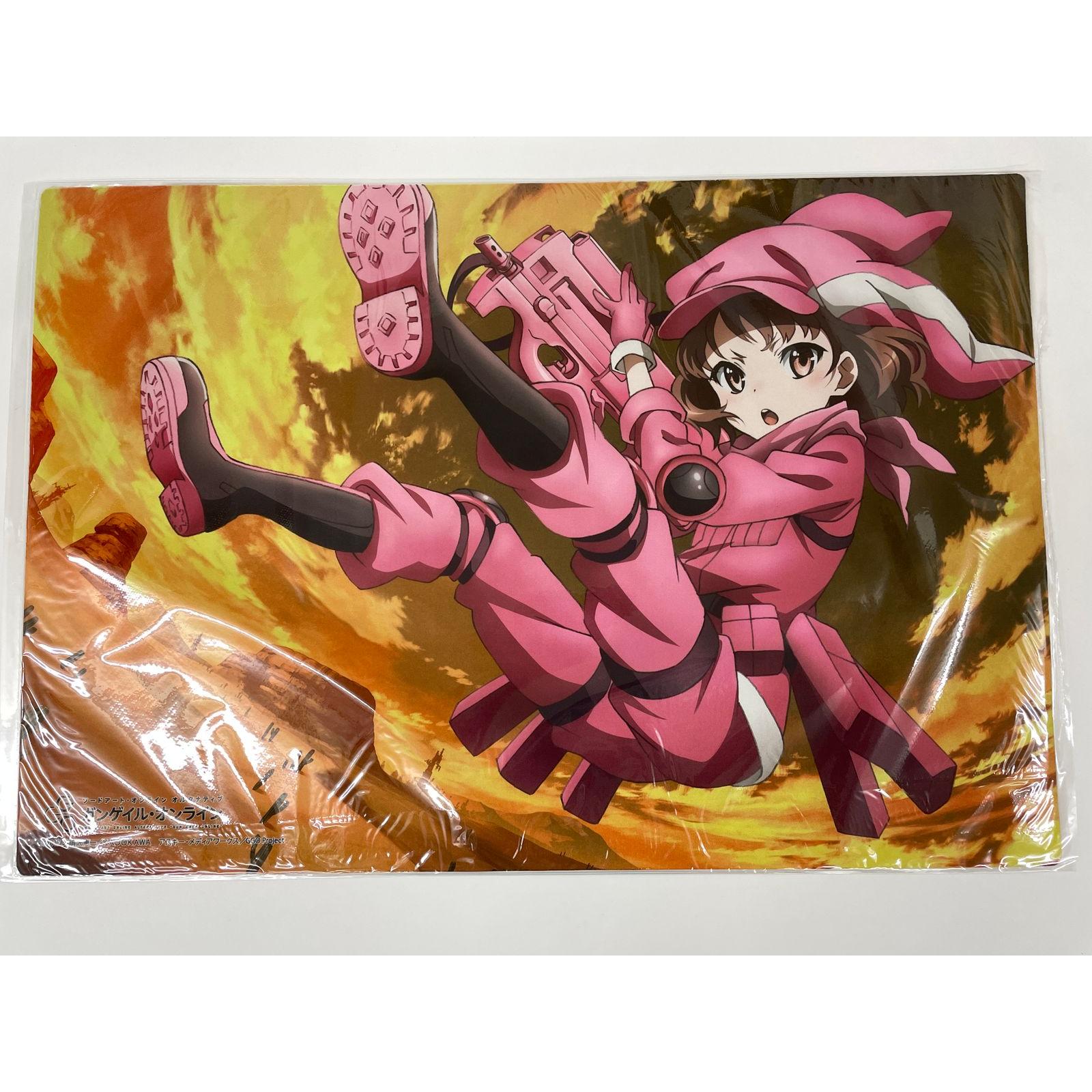 Used Bushiroad Rubber Mat Collection Vol.185 Sword Art Online Alternative Gun Gale Online  Ren