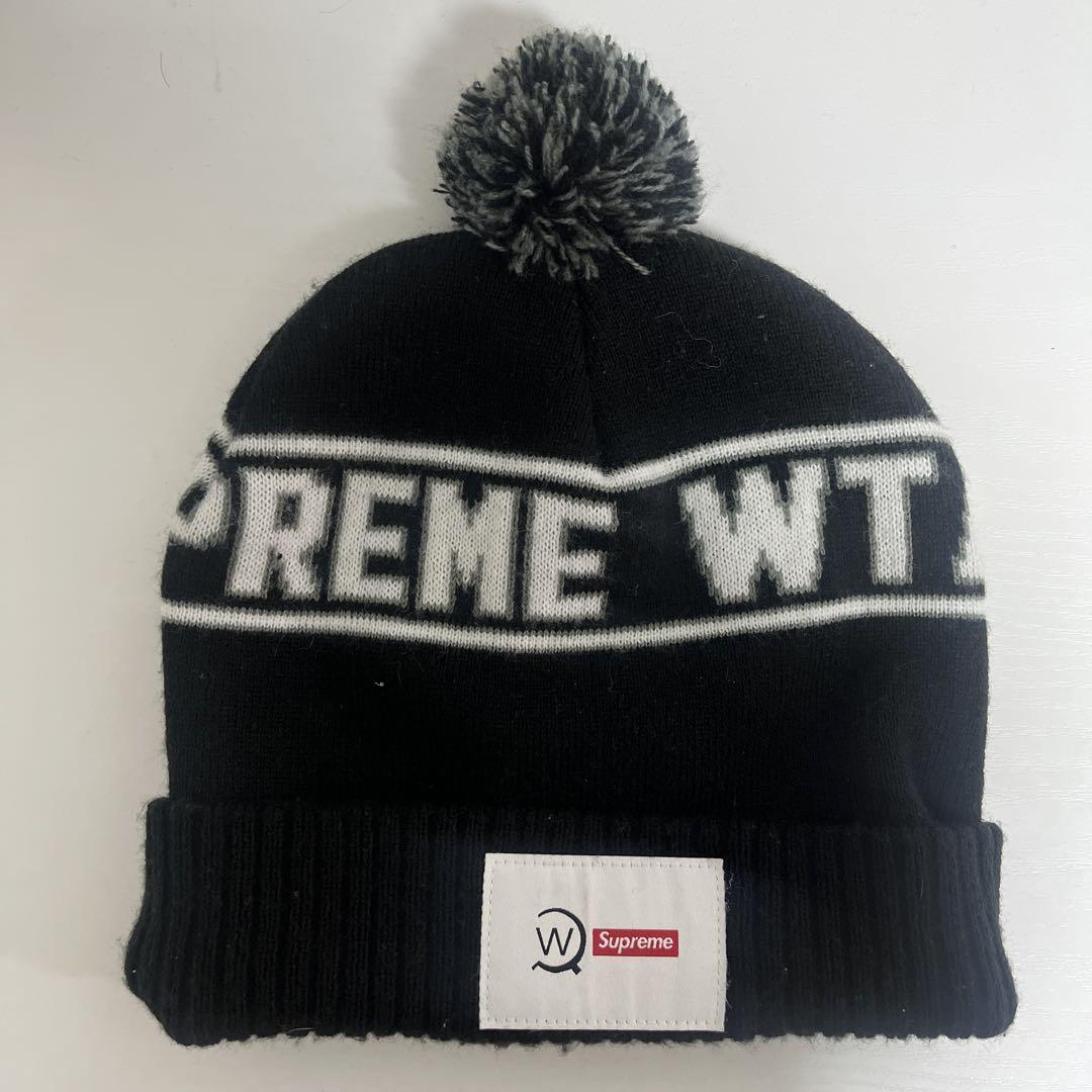 

[Б/У] 21AW supreme × wtaps ШАПКА Шапка с помпоном