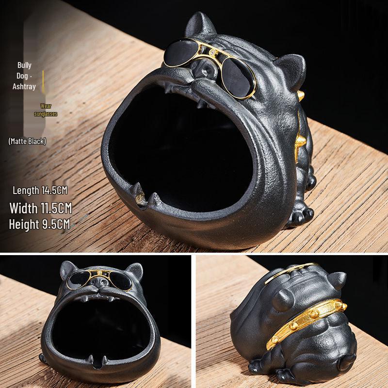 Xiaohongshu High-End Ceramic Ashtray for Living Room - Classy Influencer Style