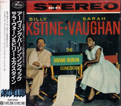 CD SARAH VAUGHAN  BILLY ECKSTINE  The Irving Berlin Songbook EJD3032 EmArcy 1989 Japan Jazz Used