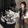 Girls' Sneakers 2025 Spring New Children's Hiking Shoes Boys' Fashion Non-slip Casual Running Shoes Trend Classmates