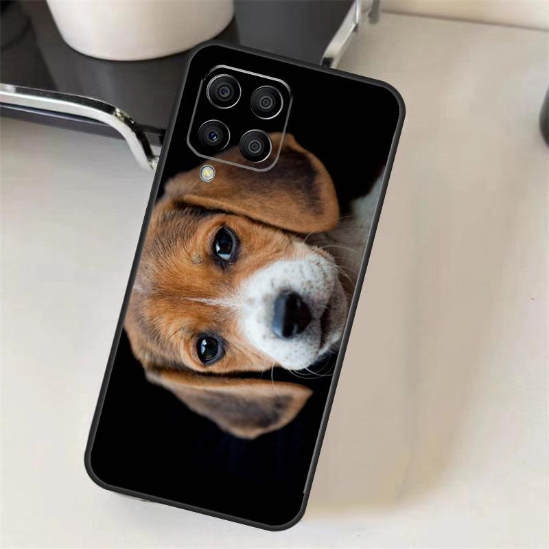Beagle Dog Puppy Pet Case For Samsung Galaxy M06 M16 M36 M56 M52 M32 M12 M54 M34 M14 M35 M55 M15 M11 M31 M13 M53