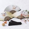 Stylish Folding Business Fan Fan and Handkerchief Yuyu [Osaka Choseido] Men's Fan, Style, Bag, Case, Set, (Daruma)