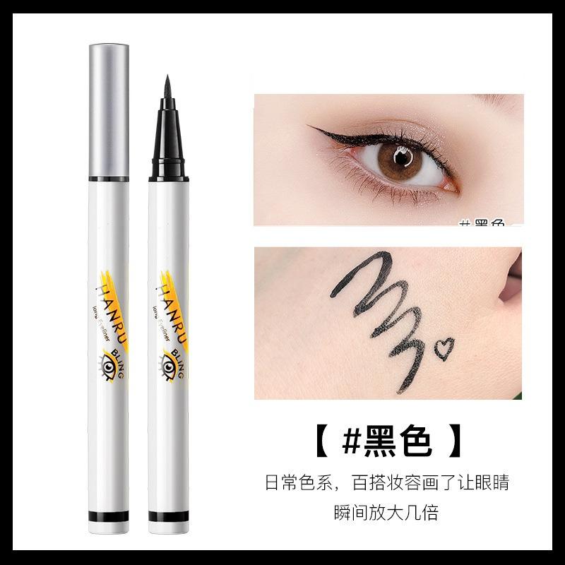 Waterproof Quick Drying Long Lasting Smudge Proof Fine Colored Eyeliner Pen For Women