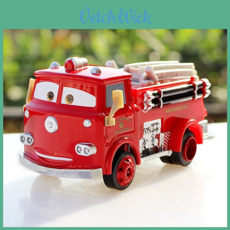 Disney Cars Red Fire Truck Develop Motor Skills Hand-eye Coordination In Kids Age 3 And Up