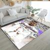 Mbappe 153 Customized Name Floor Mat Design for Balcony Dining Room Outdoor Living Rooms Anti-slip Rug Office Home Decor Birthday/Christmas Gift