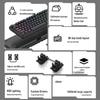 98-Key Wireless Bluetooth Three-Mode Mechanical Keyboard - Gaming, Esports, Office, PBT Transparent DIY Customization