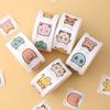 500Pcs Pikachu  Anime Sticker Roll Kids Cute Cartoon Reward Encourage Sticker for Sealing Labels Thank You Sticker Toys