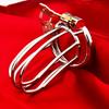 Male Chastity Device Metal Cock Cage Erotic Urethral Lock Sex Toys For Men Bondage Belt Penis Ring Adult Toy