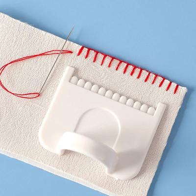 DIY Jednoduché šicí nástroje Šicí vodicí šablona Sada Nástroj pro přesné šití s rozestupy pro vyšívání látek a kožené výrobky