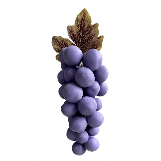 Grape Cluster Handmade Soap 250g Scented Cold-Process Soap for Face Body Realistic Moisturizing Soap Gift for All Skin Types