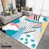 Crystal Velvet Light Luxury Carpet Living Room Sofa Coffee Table Scandinavian High-end Home Bedroom Blanket