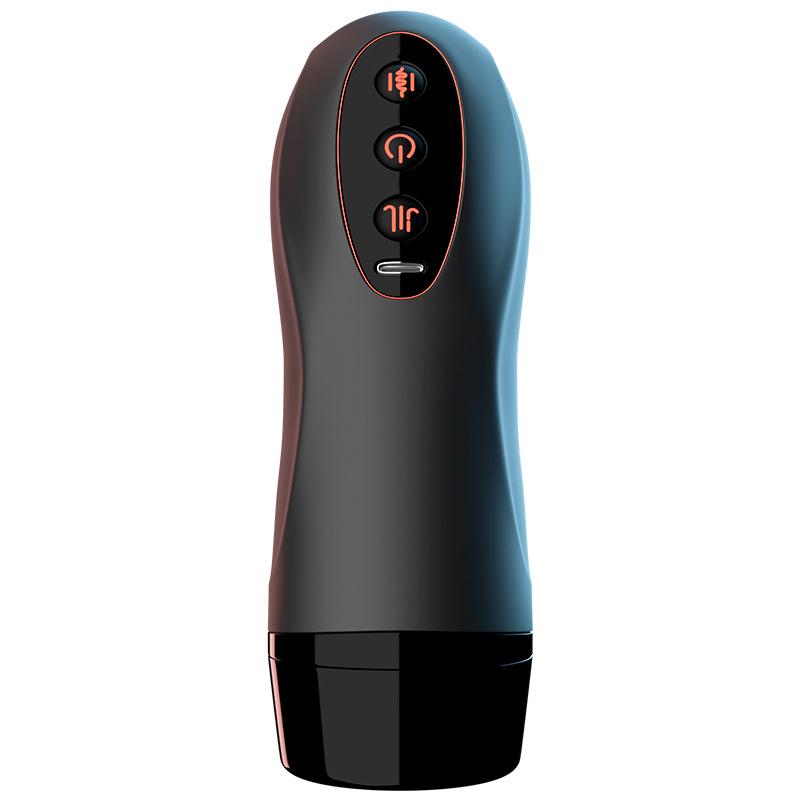 Sex Toy For Men Men's Masturbation Cup Heating Stimulation Vibrator Sexy Voice Free Portable Bracket Suction Cup Pocket Sex Toy
