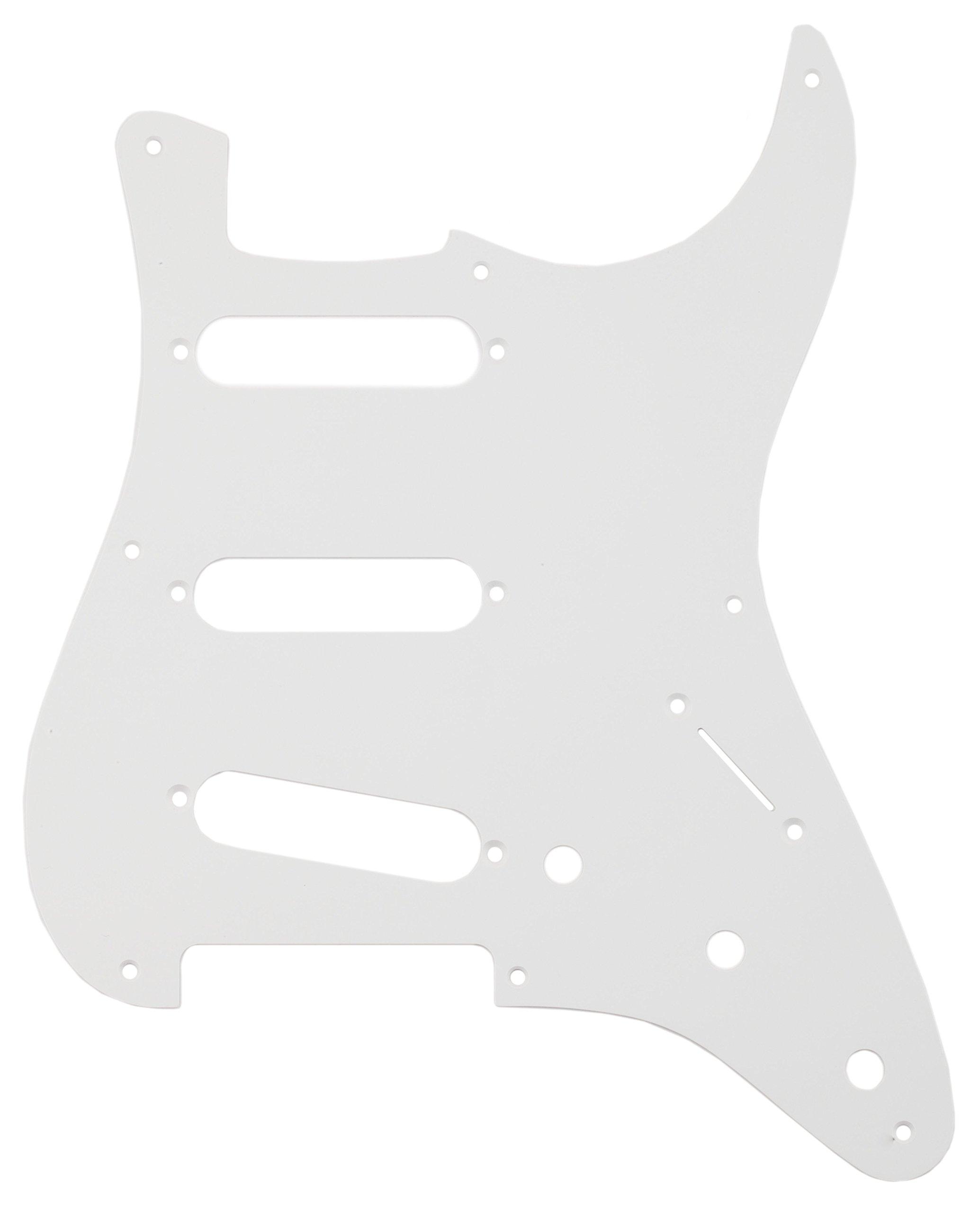 

Fender Pure Vintage Pickguard, 56 59 Stratocaster, 8-Hole Mount, Eggshell, 1-Ply