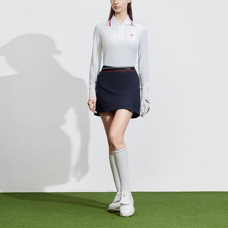 New FILA Golf Series Casual Short Skirts Women's Legend Blue A11W415306F-NV