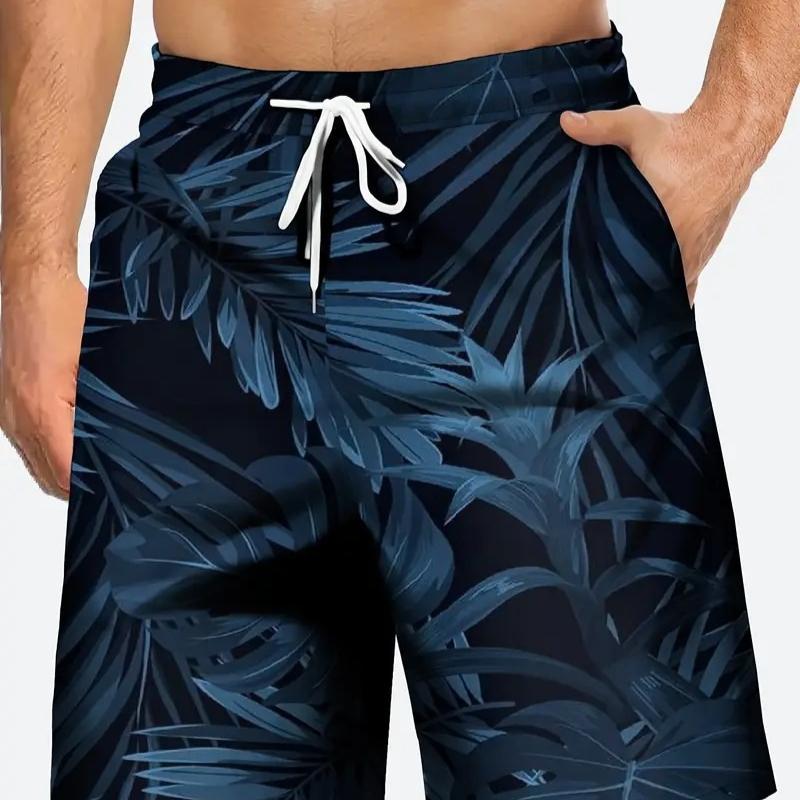 Summer Men's SHORTS 3D Printed Beach Pants Fashion Versatile Trend Breathable Casual Vacation Style