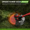 Brush Cutter Blades Kit Manganese Steel Power Teeth Weed Wacker Replacement Blades Lawn Trimmer Blade for Gardening Weeds Grass
