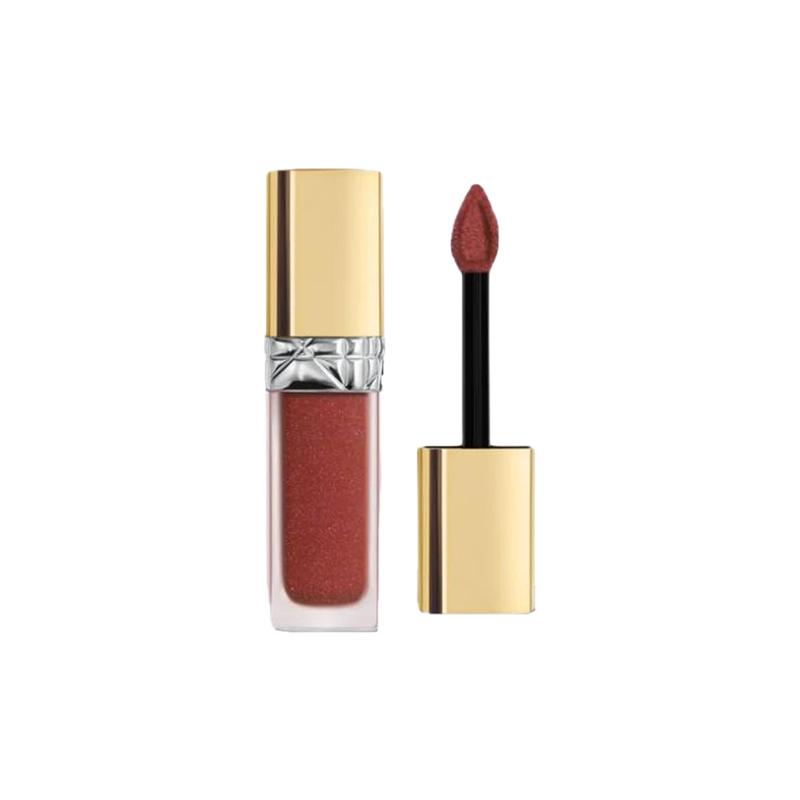 

DIOR Accessory 2024 Christmas Limited Edition Fierce Blue Gold Lip Glaze Matte Long-lasting, silky, natural, light and easy to color Cosmetics #843 синий