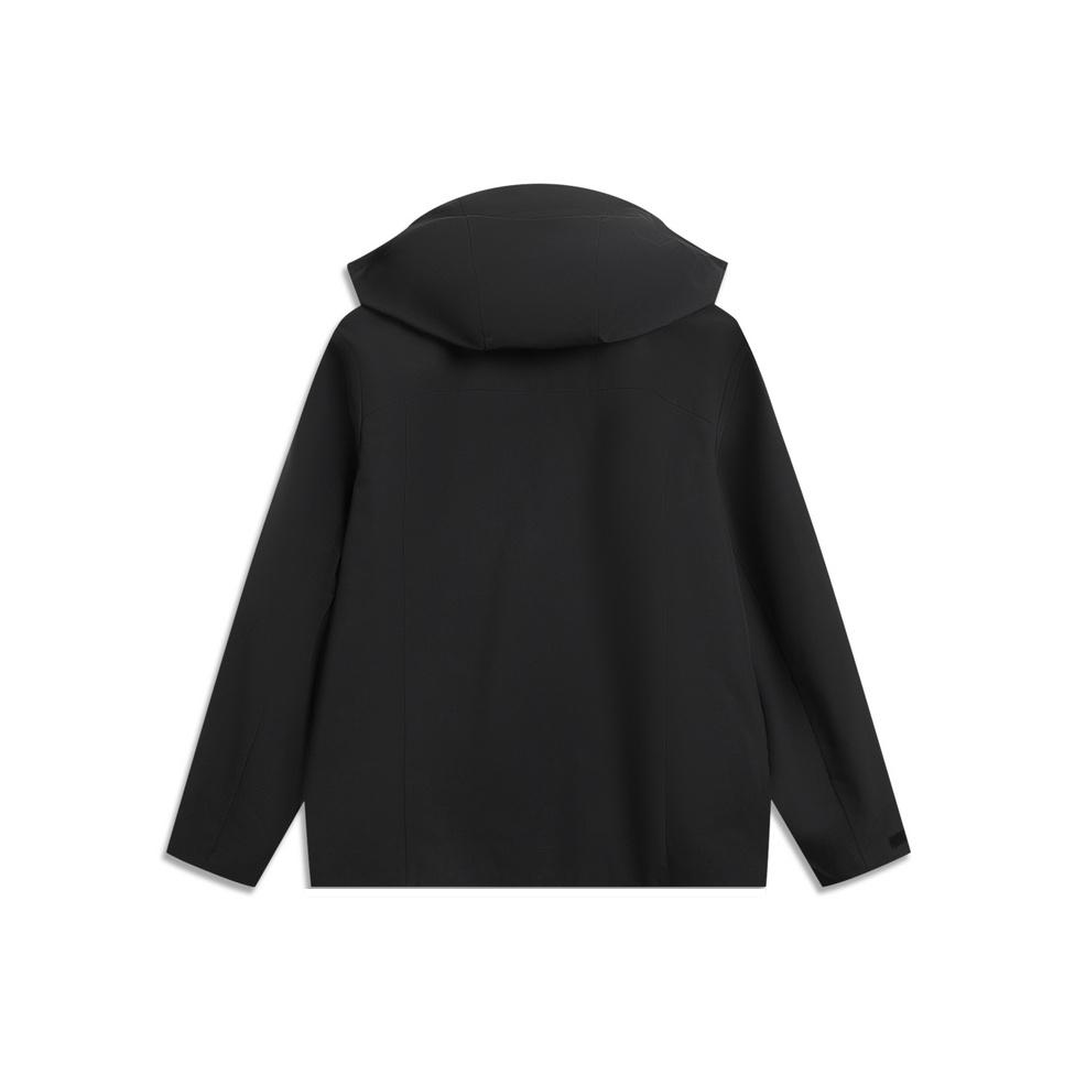 Li Ning Outdoor CF Shell Three-In-One Fleece Lined Warm Water-Resistant Sports Windbreaker Jacket Men jackets AWBV113-3