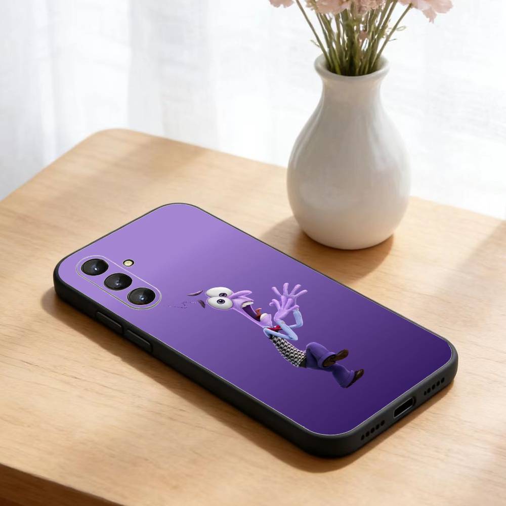 Adventure Anime Inside Out  Phone Case For Samsung Galaxy A73,A21s,A22,A31,A52,A53,A71,A41Soft Black Shell