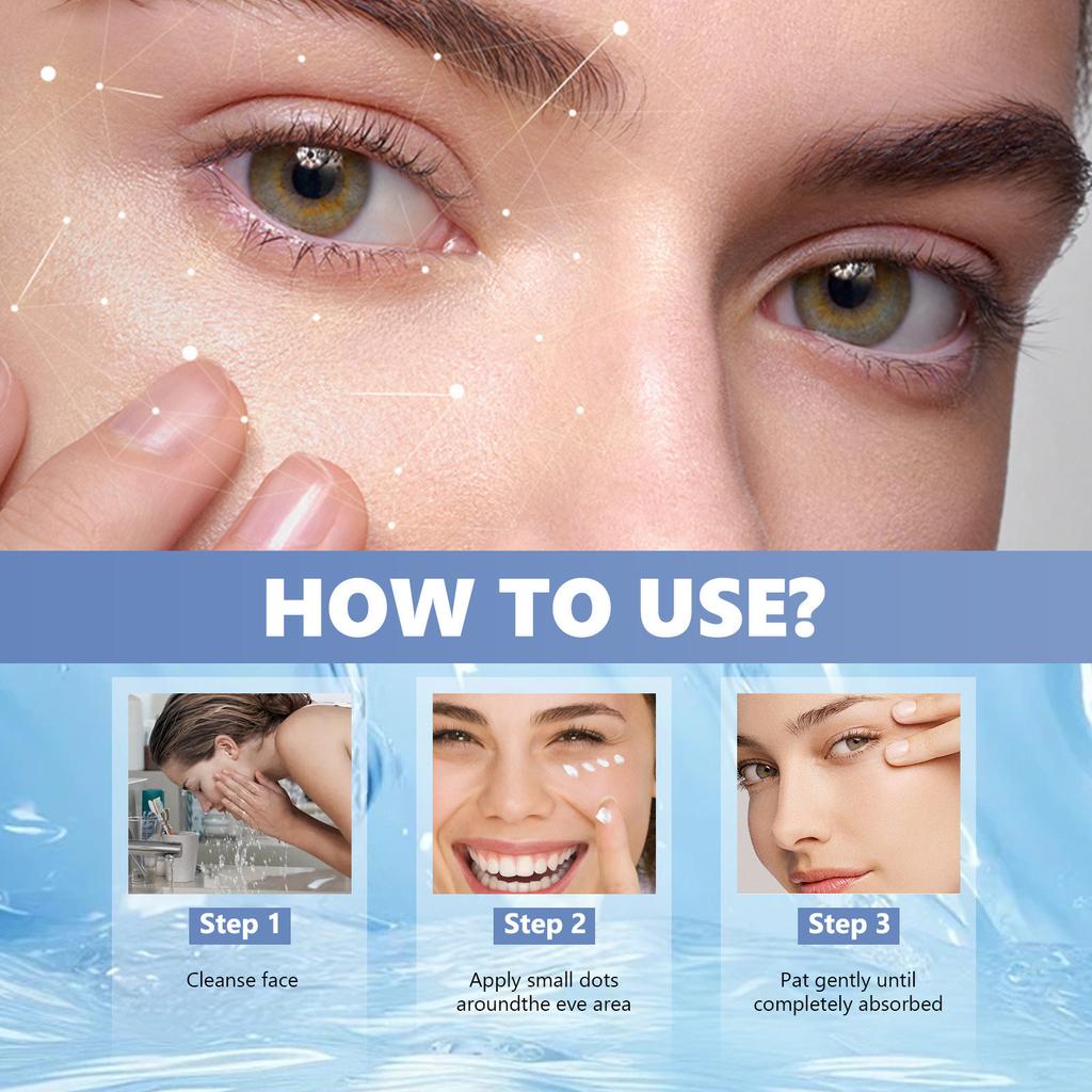 Instant-Facelift-Creme: Reduzierendes Augenserum Strafft Tränensäcke und Falten unter den Augen für Frauen mittleren Alters vor dem Dating & der Arbeit