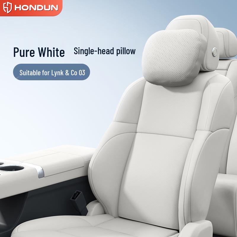 

Lynk & Co 03 Headrest & Lumbar Support: Essential Car Interior Neck & Waist Protection Accessories. No Specification