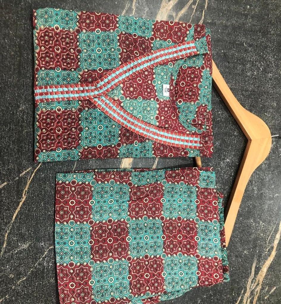 Indian Women Designer Kurta Pant Cord Set Party Wear Bollywood Top Tunic Kurti Dress