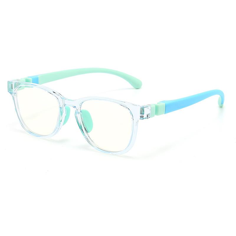 New Color Children's Anti-blue Light Glasses Silicone Nose Holder Fashion Tr Mobile Phone Computer Goggles Tide