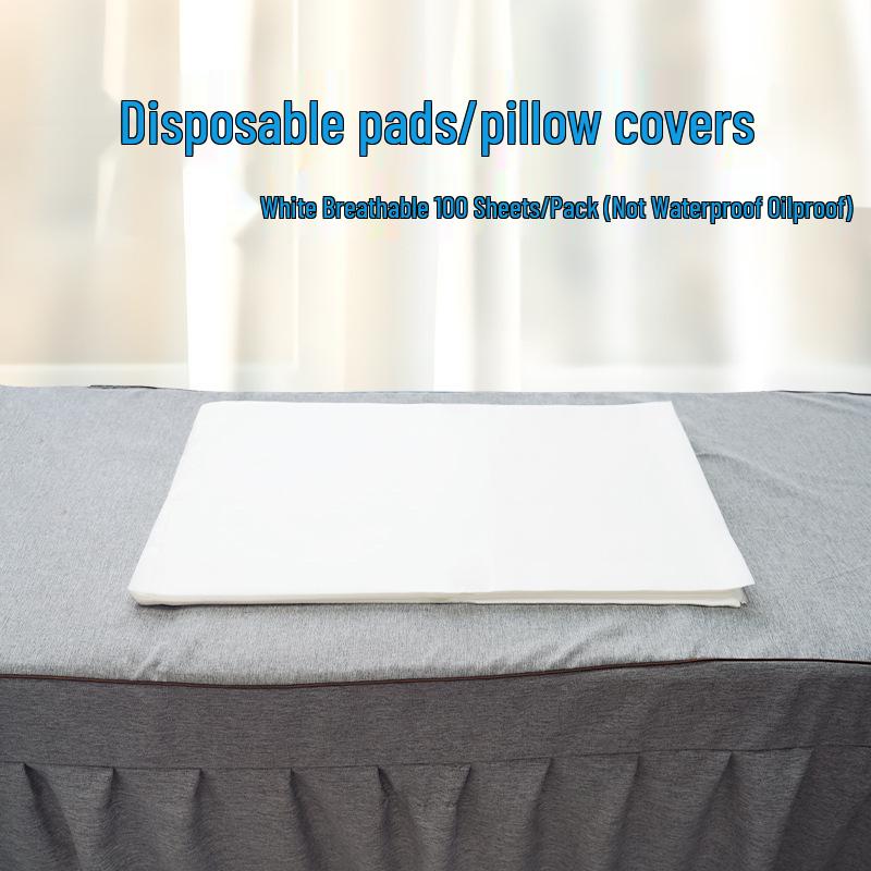 

Disposable Waterproof Pillowcases & Bed Sheets for Salon & Therapy - 300 Pieces Pillow Towel 40x60cm