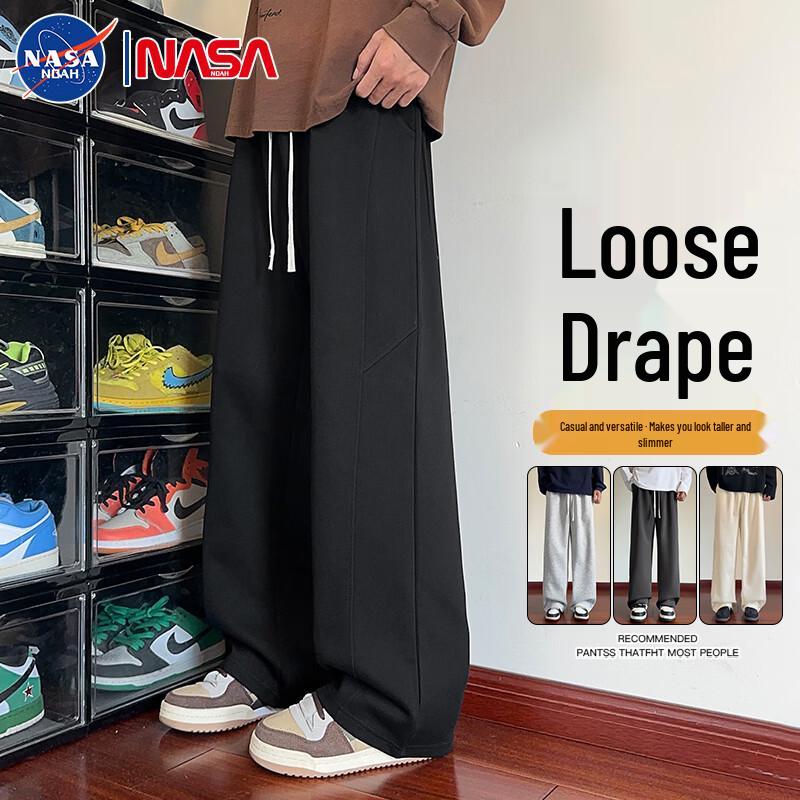 

NASA NOAH Men s Retro Curve Leg Sweatpants 2XL
