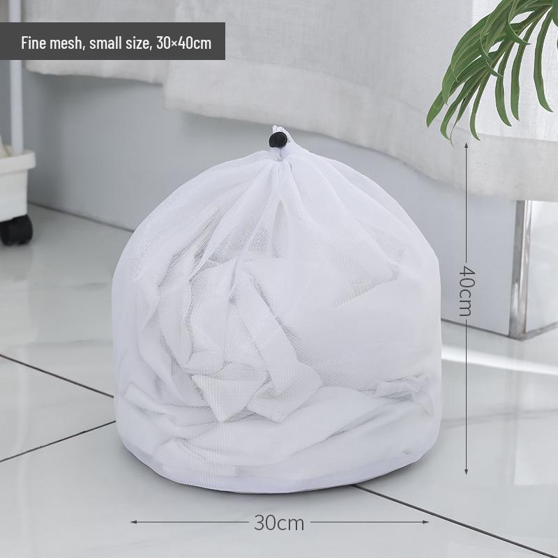 Customizable Large Laundry Mesh Bag - Machine Washable, Drawstring Closure, Fine & Coarse Mesh Options, Special Thickened