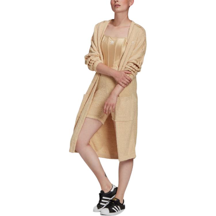 adidas Originals Adidas Originals Kleidung Kimono Jacke Damen Beige H18831
