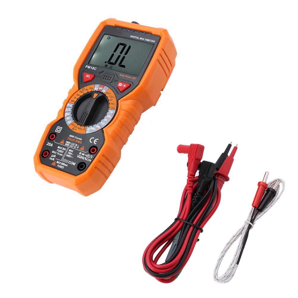 PEAKMETER PM18C Intelligentes Digitalmultimeter Spannung Widerstand NCV-Tester