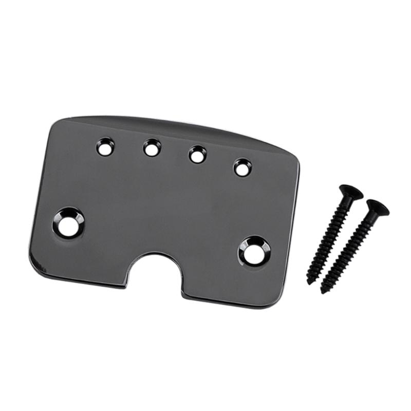 4 String Box Guitar Tailpiece Replacement Instrument Accessory Guitar Tailpiece Metal Box Guitar Tailpiece