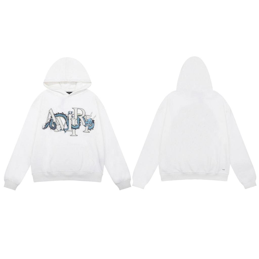 25S Trendy Brand Heavyweight Cotton Terry Hoodie with Letter Print
