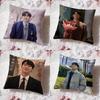 Actor L-Lee DoS Hyun Cushion Cover Premium Comfort Reversible Pillow Cove -Two In One Design for Any Room & Car Interior