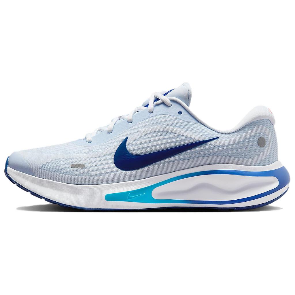 Nike Journey Run Football Grey Aluminum Men Sneakers Blue Blue-Lightning Blue-Void FN0228-005