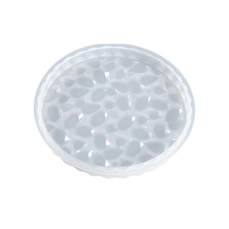 Coaster Silicone Resin Mold Round/Square/Rectangle Resin Epoxy Casting Molds for Wedding Party Home Table Ornaments